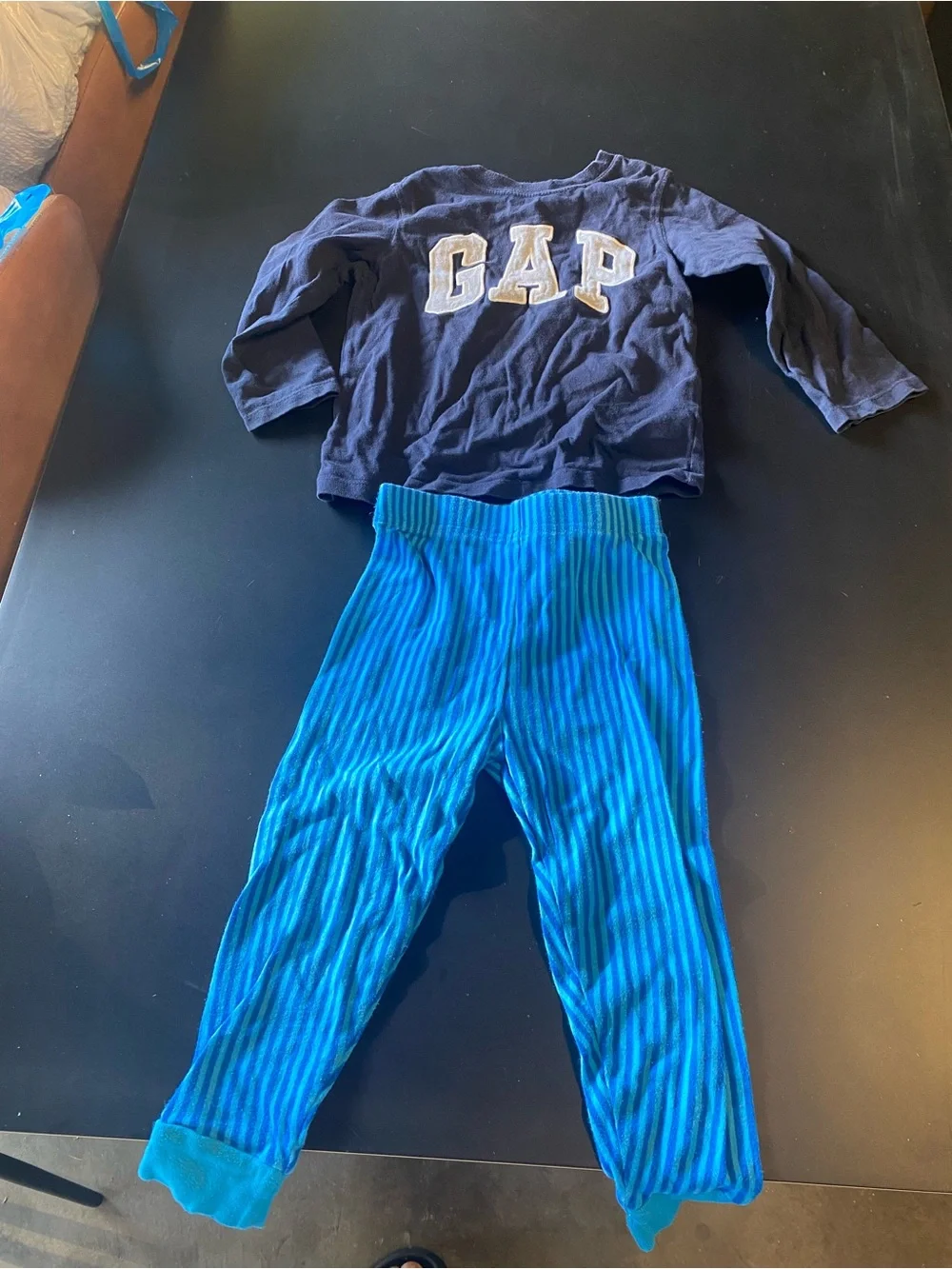 2 Outfits - Incl. Kids Blue Denim Jeans - Classic Straight Fit